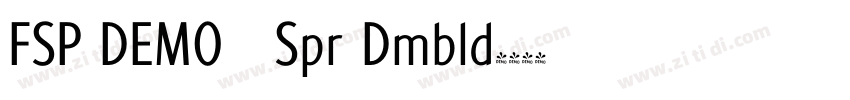 FSP DEMO   Spr Dmbld字体转换